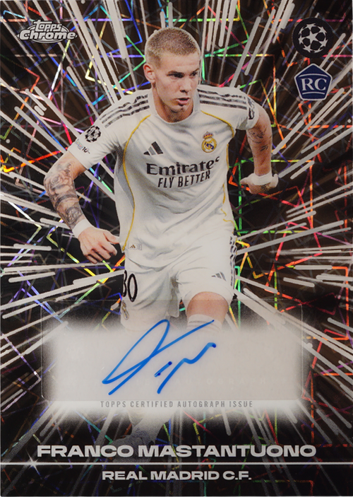 Franco Mastantuono trading card