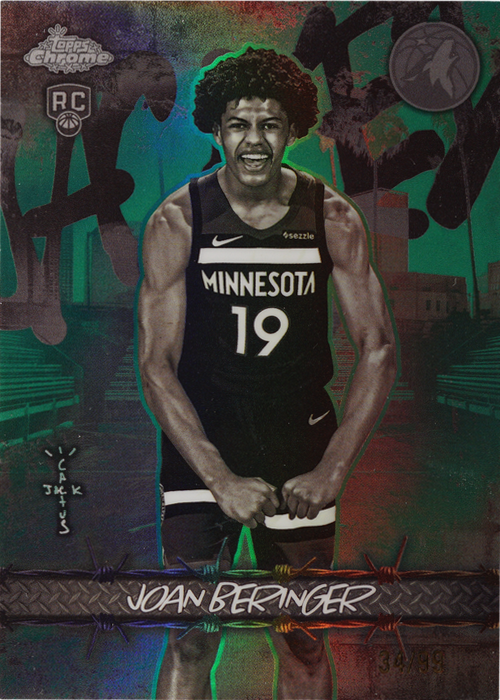 Joan Beringer trading card