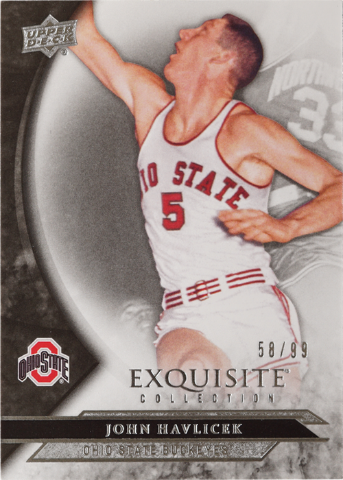 John Havlicek trading card