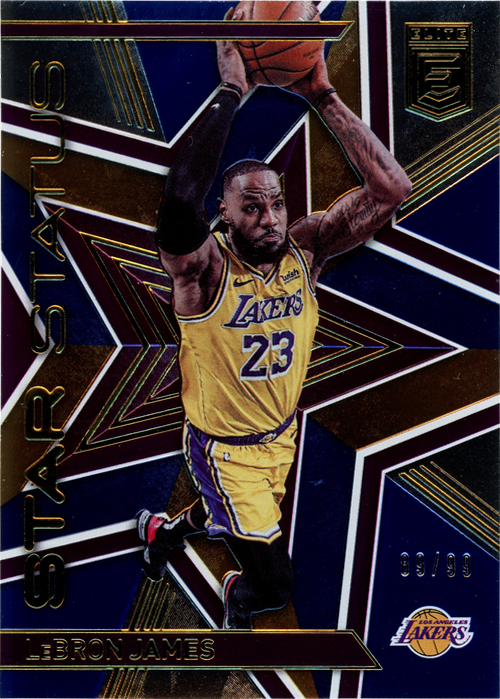 LeBron James trading card