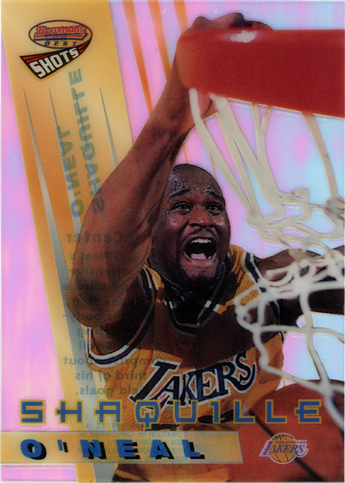 Shaquille O'Neal trading card