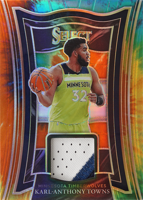 Karl-Anthony Towns trading card