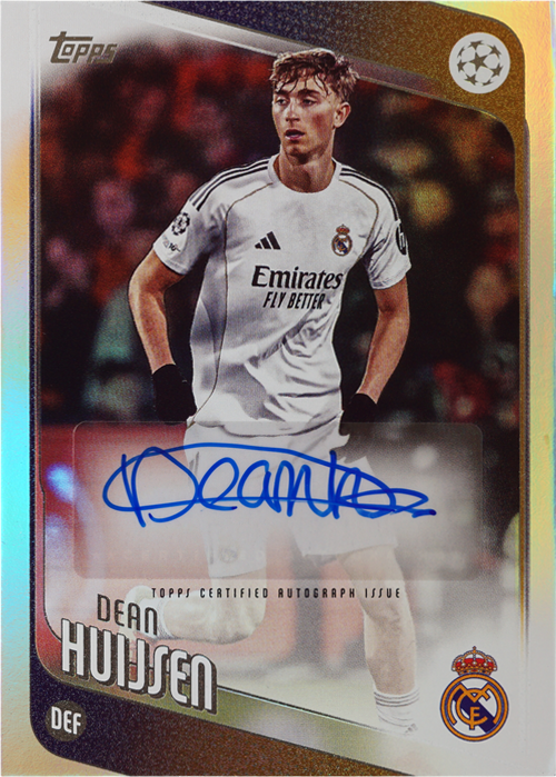 Dean Huijsen trading card