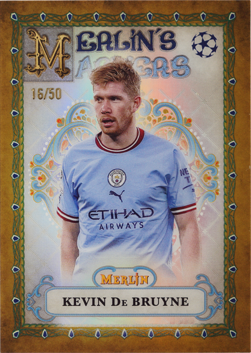 Kevin De Bruyne trading card