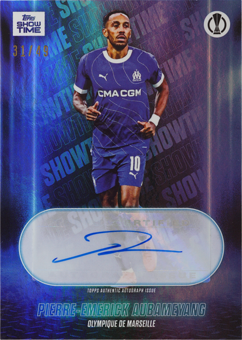 Pierre-Emerick Aubameyang trading card