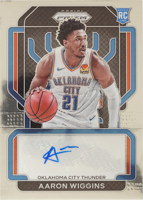 Aaron Wiggins trading card