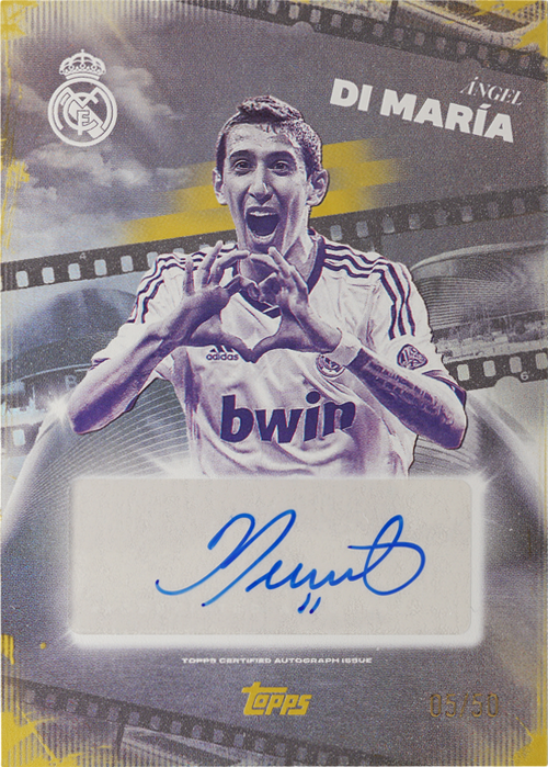 Angel Di María trading card