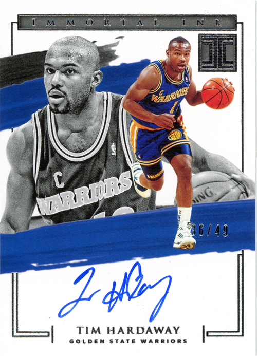Tim Hardaway trading card