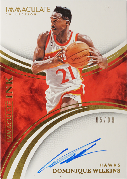 Dominique Wilkins trading card