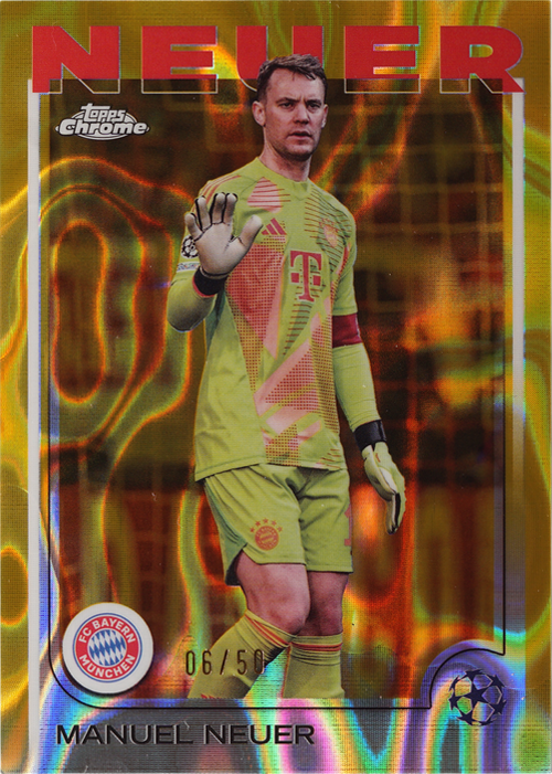 Manuel Neuer trading card
