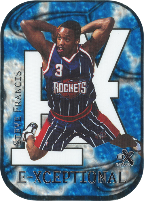 Steve Francis trading card