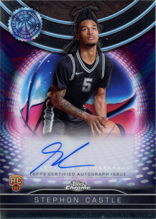 Stephon Castle trading card