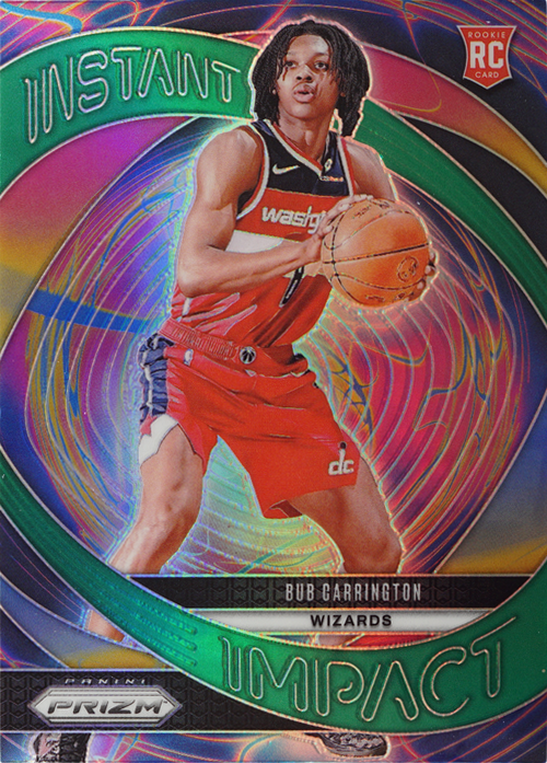 Bub Carrington trading card