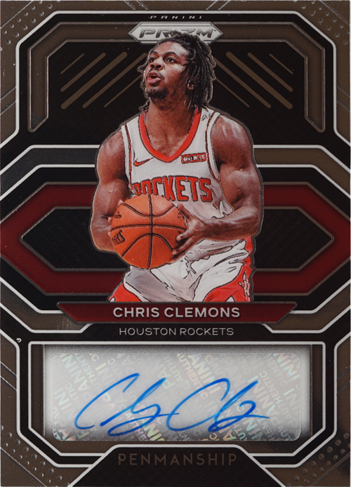 Chris Clemons trading card