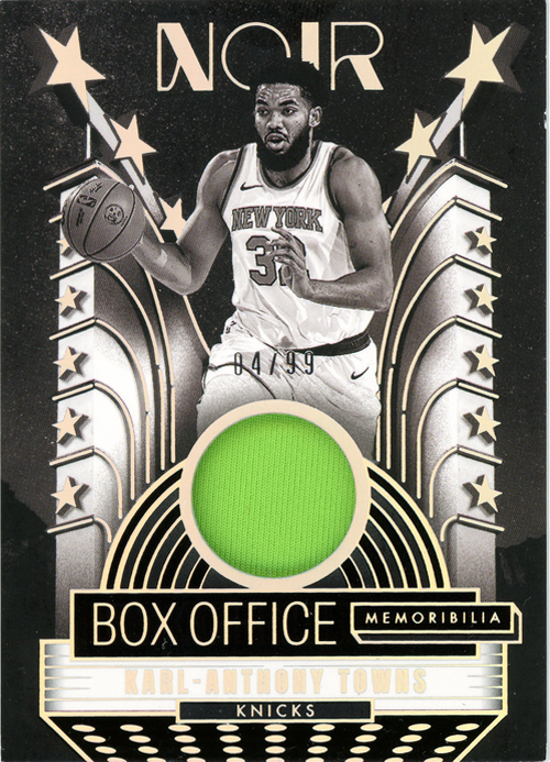 Karl-Anthony Towns trading card