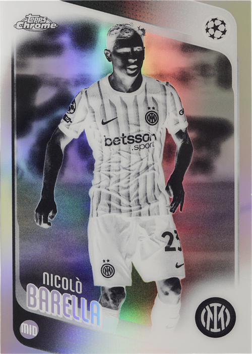 Nicolò Barella trading card