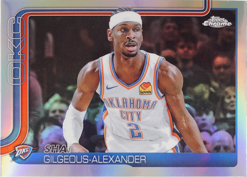 Shai Gilgeous-Alexander trading card