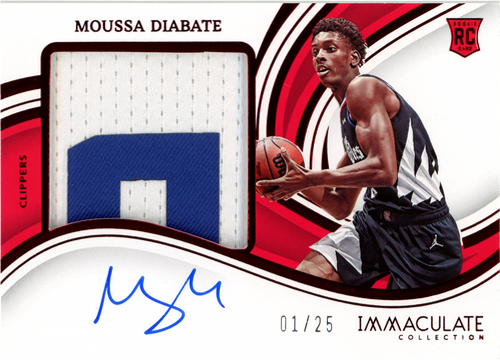Moussa Diabate trading card
