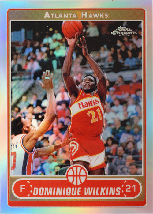 Dominique Wilkins trading card