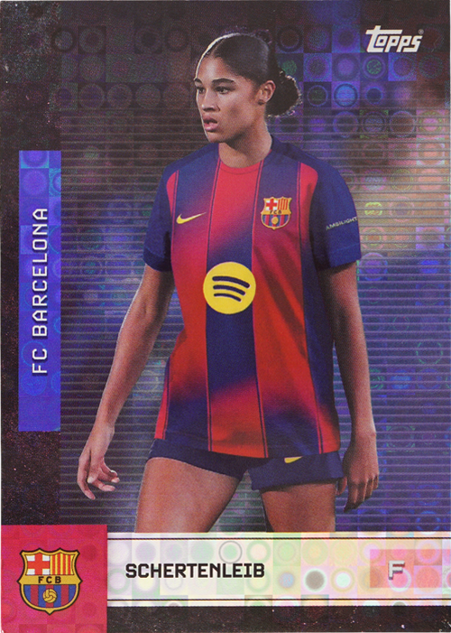 Sydney Schertenleib trading card