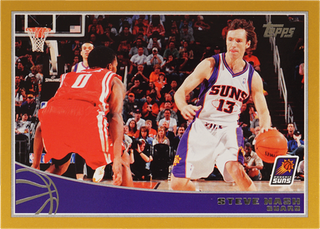 Steve Nash trading card