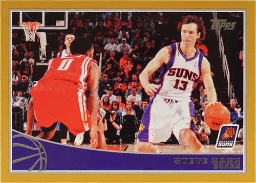 Steve Nash trading card