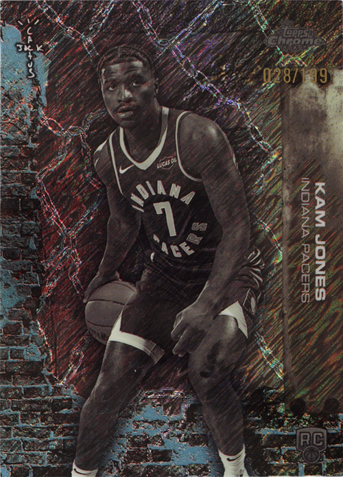 Kam Jones trading card