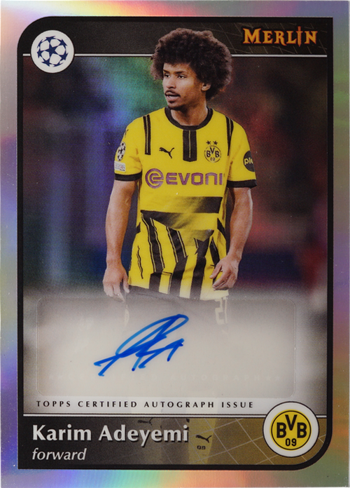 Karim Adeyemi trading card
