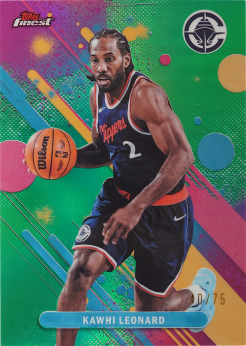 Kawhi Leonard trading card