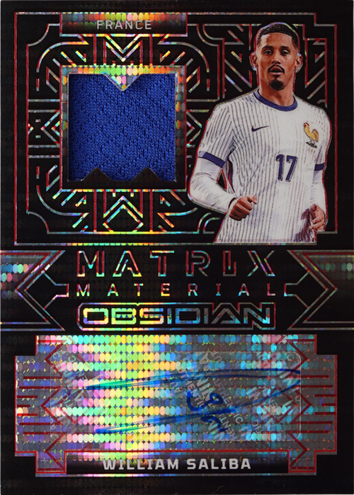 William Saliba trading card