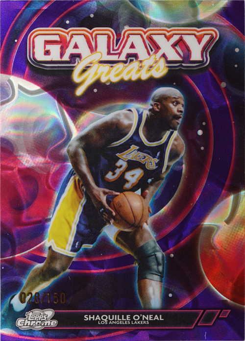 Shaquille O'Neal trading card