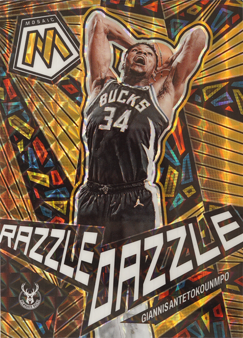 Giannis Antetokounmpo trading card