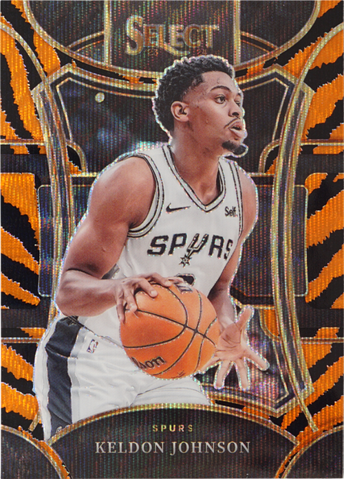 Keldon Johnson trading card