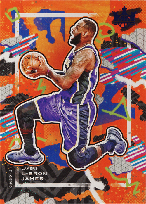 LeBron James trading card