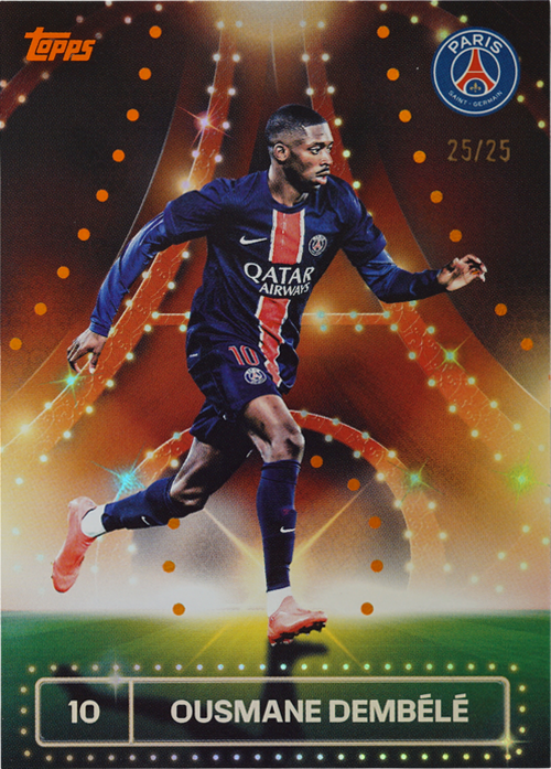Ousmane Dembélé trading card