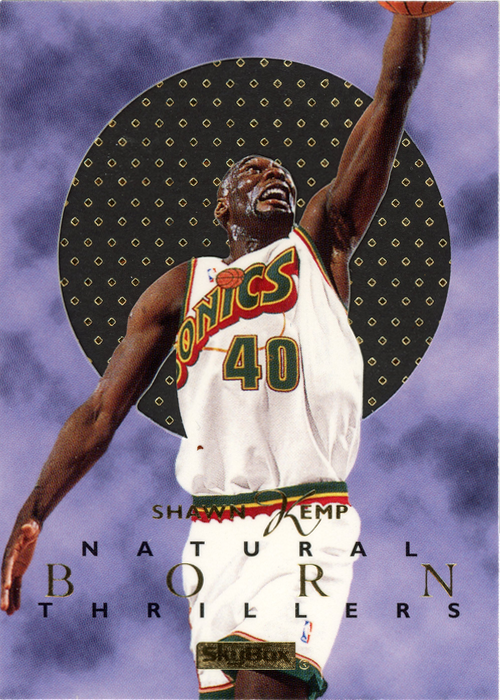 Shawn Kemp trading card