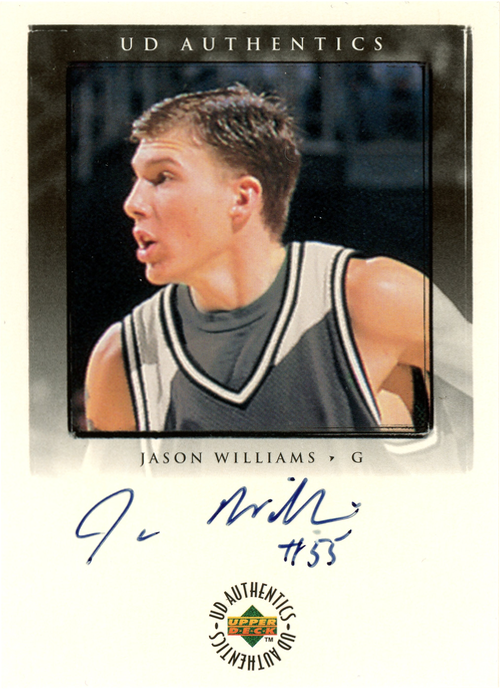 Jason Williams trading card