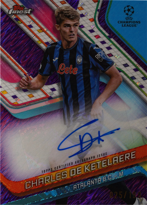 Charles De Ketelaere trading card