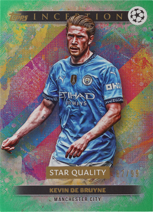 Kevin De Bruyne trading card