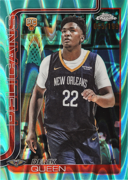 Derik Queen trading card