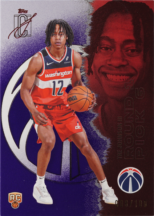 Tre Johnson III trading card