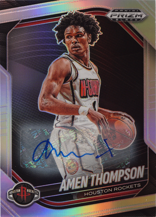 Amen Thompson trading card