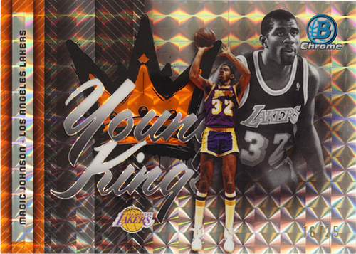 Magic Johnson trading card
