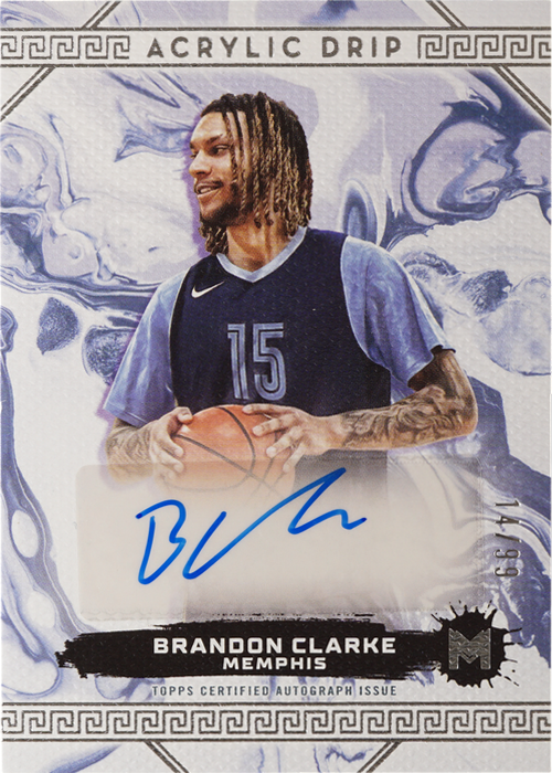 Brandon Clarke trading card