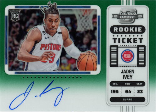 Jaden Ivey trading card
