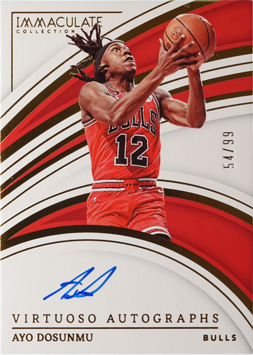 Ayo Dosunmu trading card