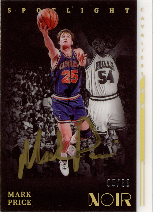 Mark Price trading card