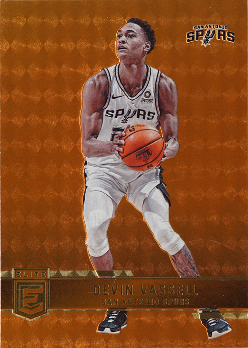 Devin Vassell trading card