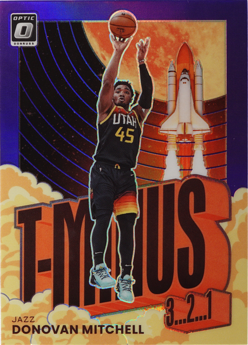 Donovan Mitchell trading card