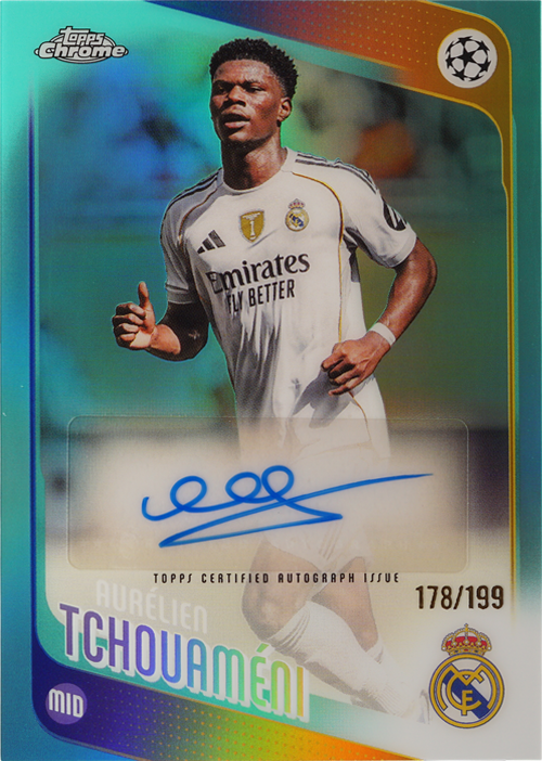 Aurélien Tchouaméni trading card